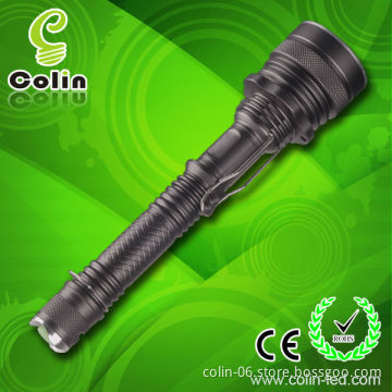 High power led torch cree T6 led torch with 18650 battery charger